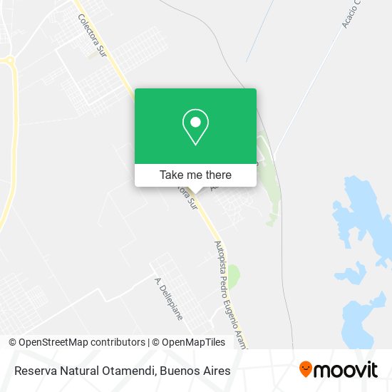 Reserva Natural Otamendi map