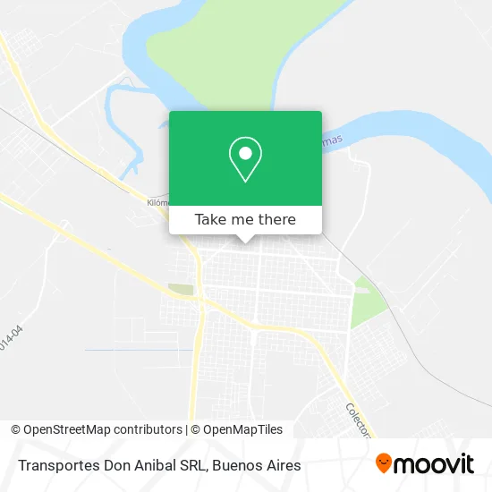 Transportes Don Anibal SRL map