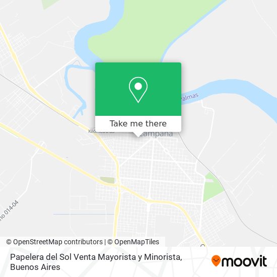 Papelera del Sol Venta Mayorista y Minorista map