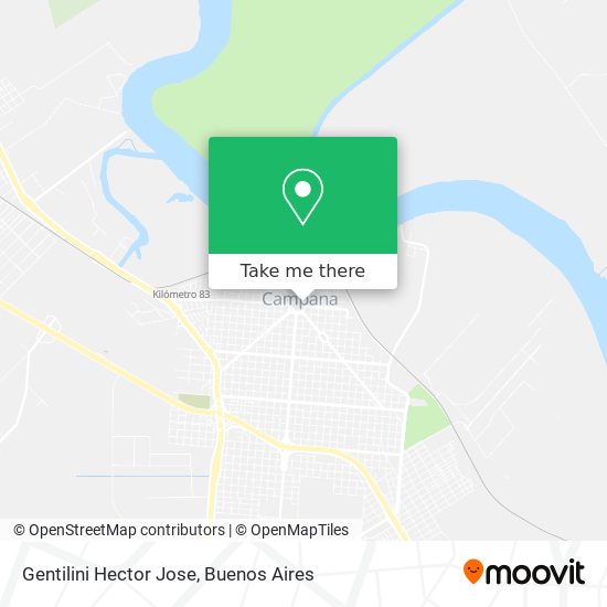 Gentilini Hector Jose map