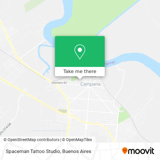 Spaceman Tattoo Studio map