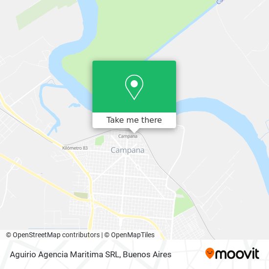 Aguirio Agencia Maritima SRL map