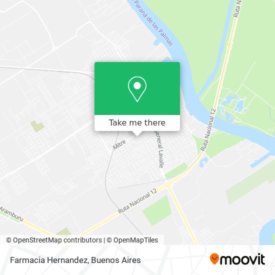 Farmacia Hernandez map