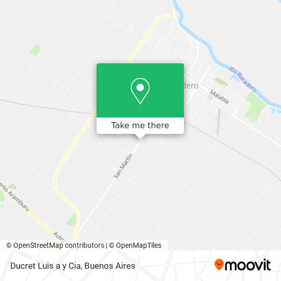 Ducret Luis a y Cia map