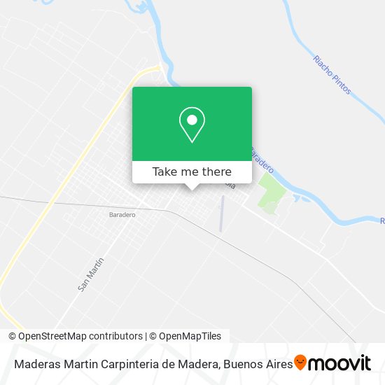 Maderas Martin Carpinteria de Madera map