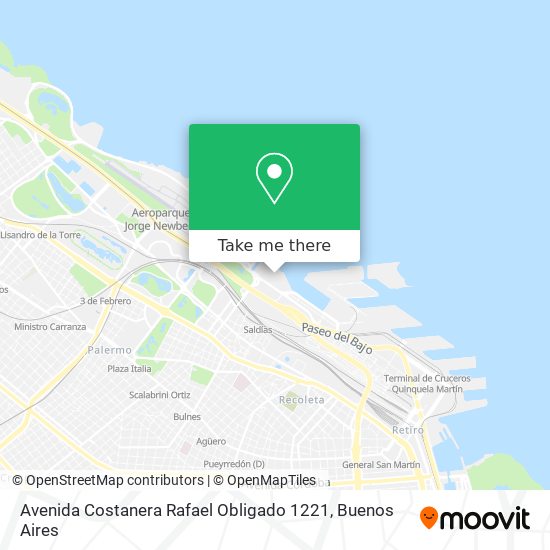 Avenida Costanera Rafael Obligado 1221 map