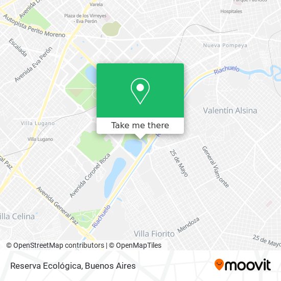 Reserva Ecológica map