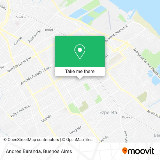 Andrés Baranda map
