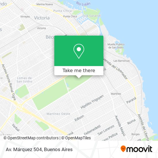 Mapa de Av. Márquez 504