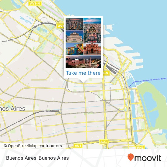 Buenos Aires map