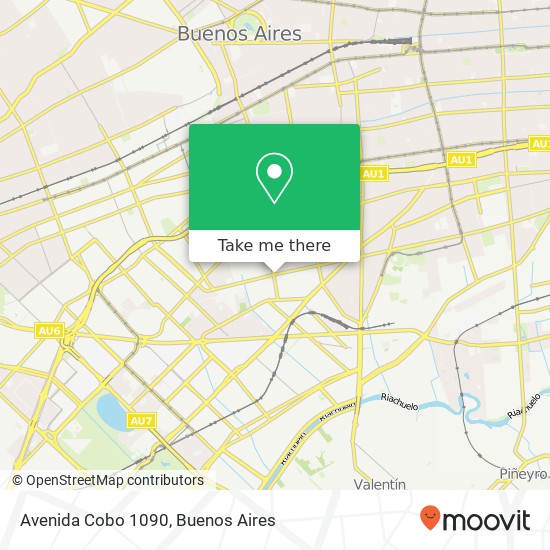 Avenida Cobo 1090 map