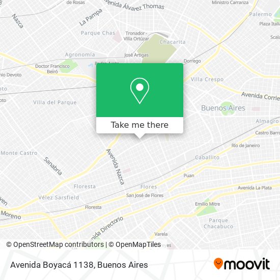 Mapa de Avenida Boyacá 1138