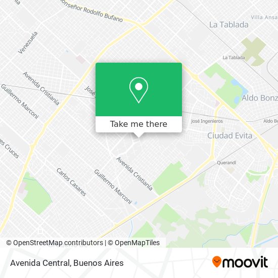 Avenida Central map