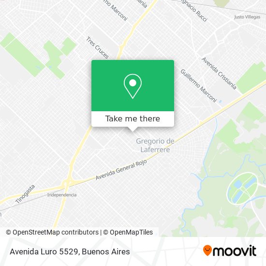 Avenida Luro 5529 map