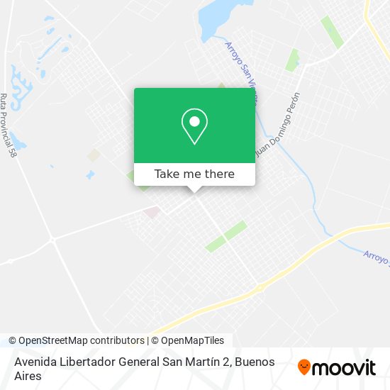 Avenida Libertador General San Martín 2 map