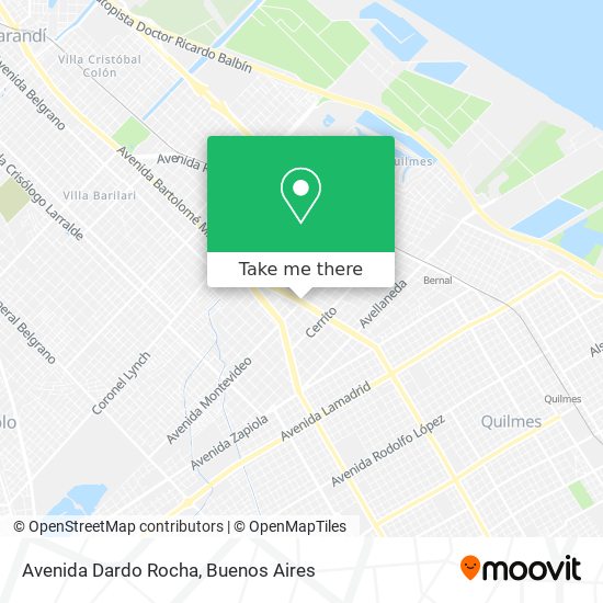 Mapa de Avenida Dardo Rocha