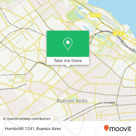 Humboldt 1241 map