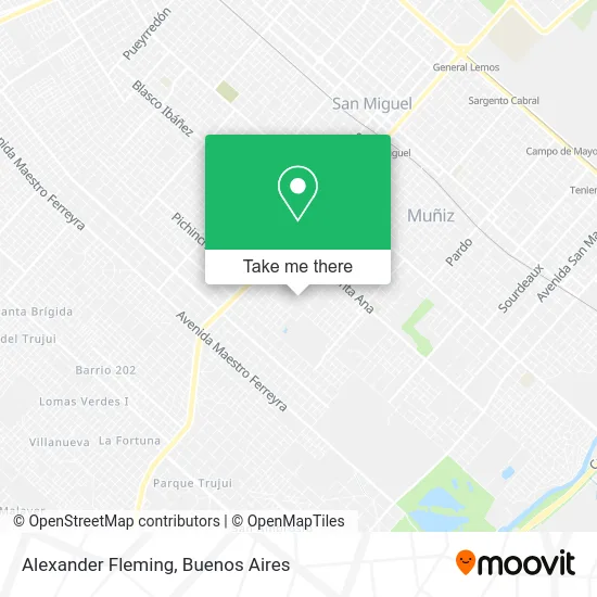 Alexander Fleming map