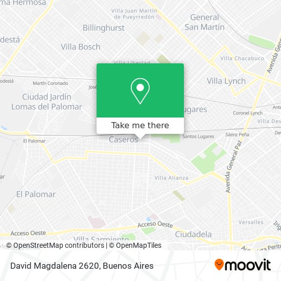 David Magdalena 2620 map