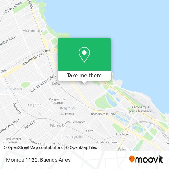 Mapa de Monroe 1122