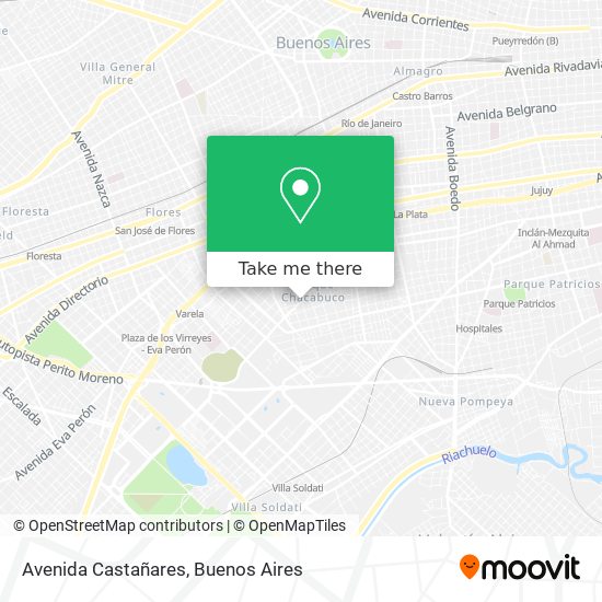 Mapa de Avenida Castañares