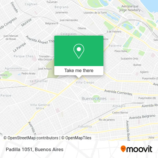 Padilla 1051 map
