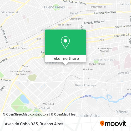 Avenida Cobo 935 map