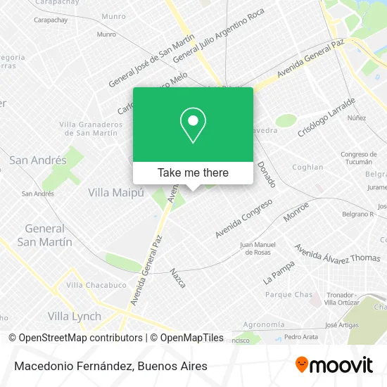Mapa de Macedonio Fernández