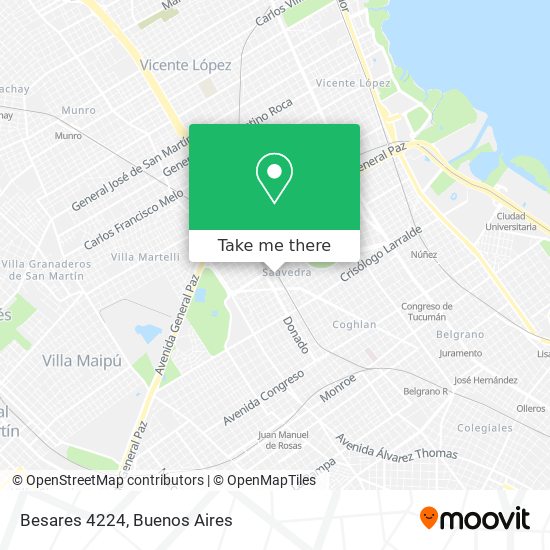 Mapa de Besares 4224