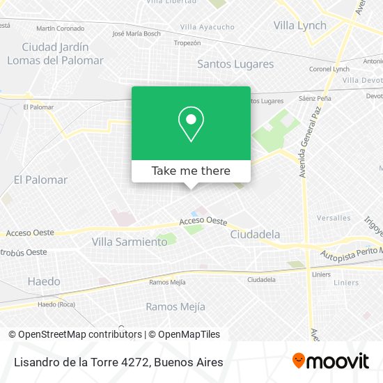 Lisandro de la Torre 4272 map