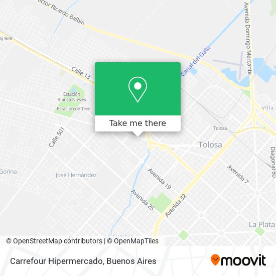 Carrefour Hipermercado map