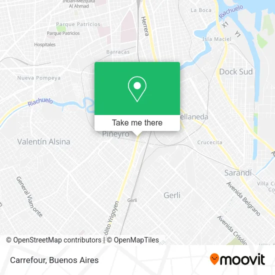 Mapa de Carrefour