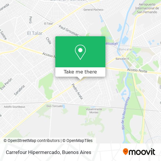 Carrefour Hipermercado map