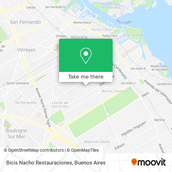 Bicis Nacho Restauraciones map