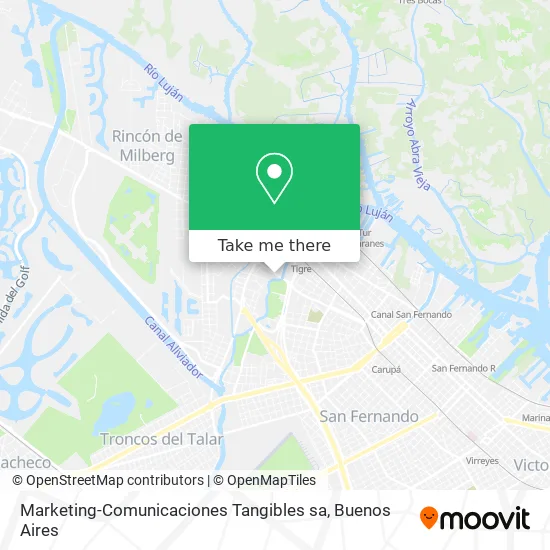 Mapa de Marketing-Comunicaciones Tangibles sa