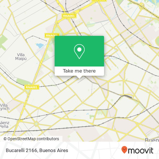 Bucarelli 2166 map
