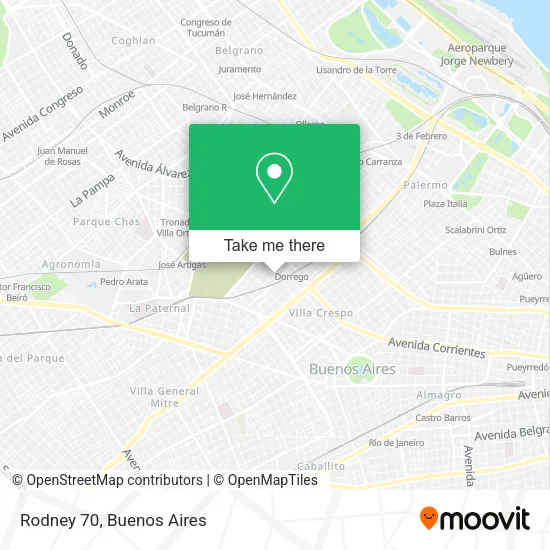 Mapa de Rodney 70