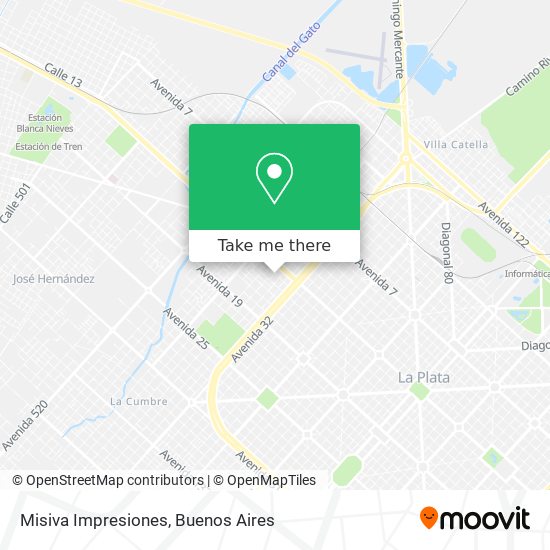 Misiva Impresiones map