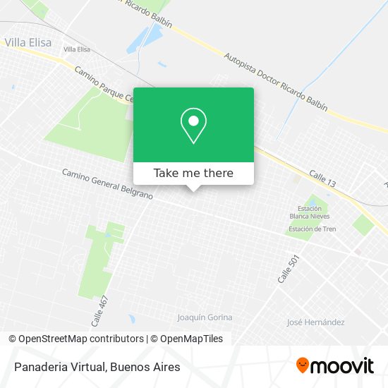 Mapa de Panaderia Virtual