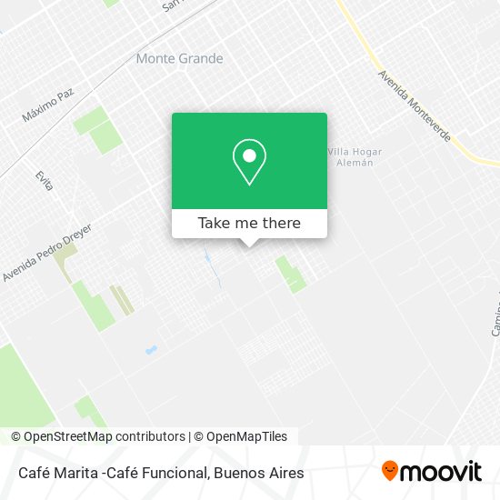 Café Marita -Café Funcional map