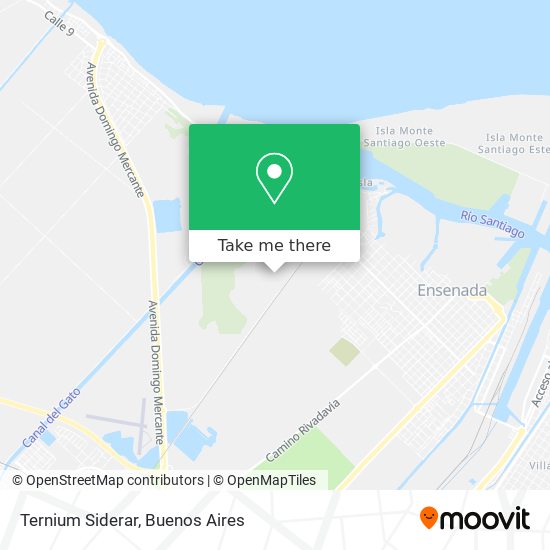 Mapa de Ternium Siderar