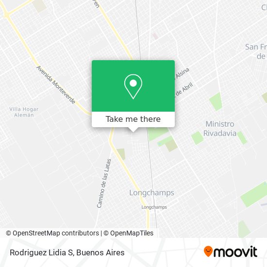 Mapa de Rodriguez Lidia S