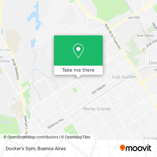 Docker's Gym map