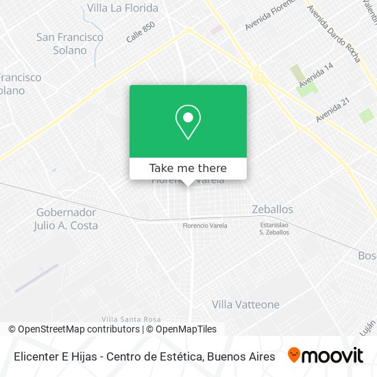 Mapa de Elicenter E Hijas - Centro de Estética