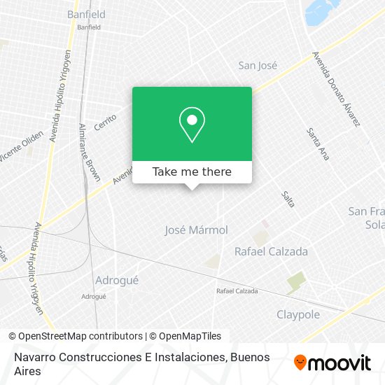 Navarro Construcciones E Instalaciones map
