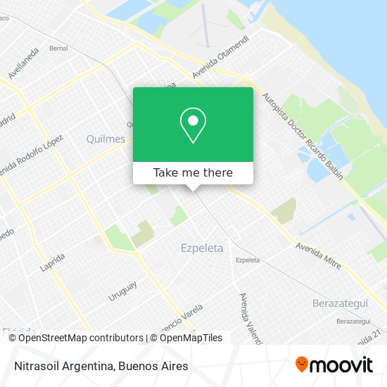 Nitrasoil Argentina map
