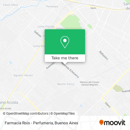 Farmacia Rois - Perfumeria map