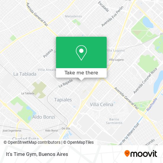 Mapa de It's Time Gym