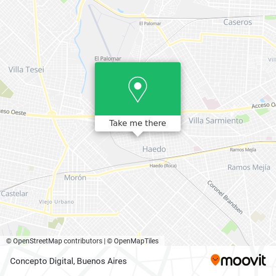 Concepto Digital map