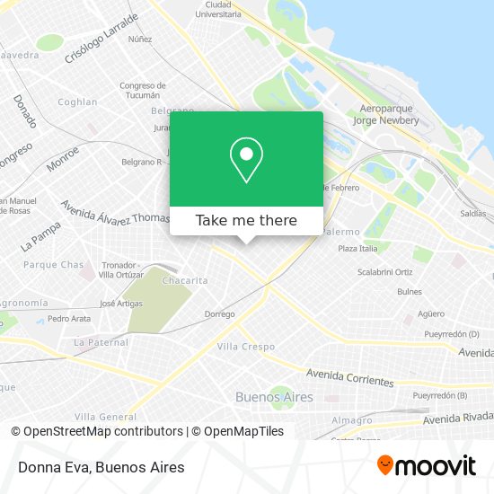 Donna Eva map